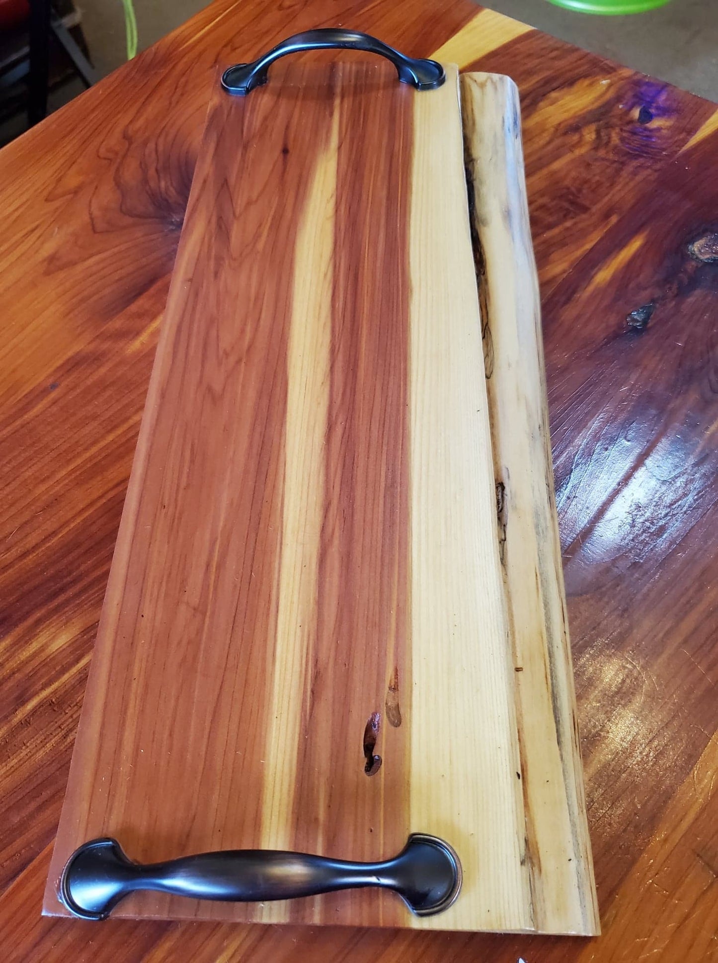 Small Cedar Cheese / Serving Tray
