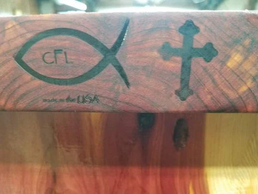 2' Live Edge Eastern Red Cedar Slab / Plank