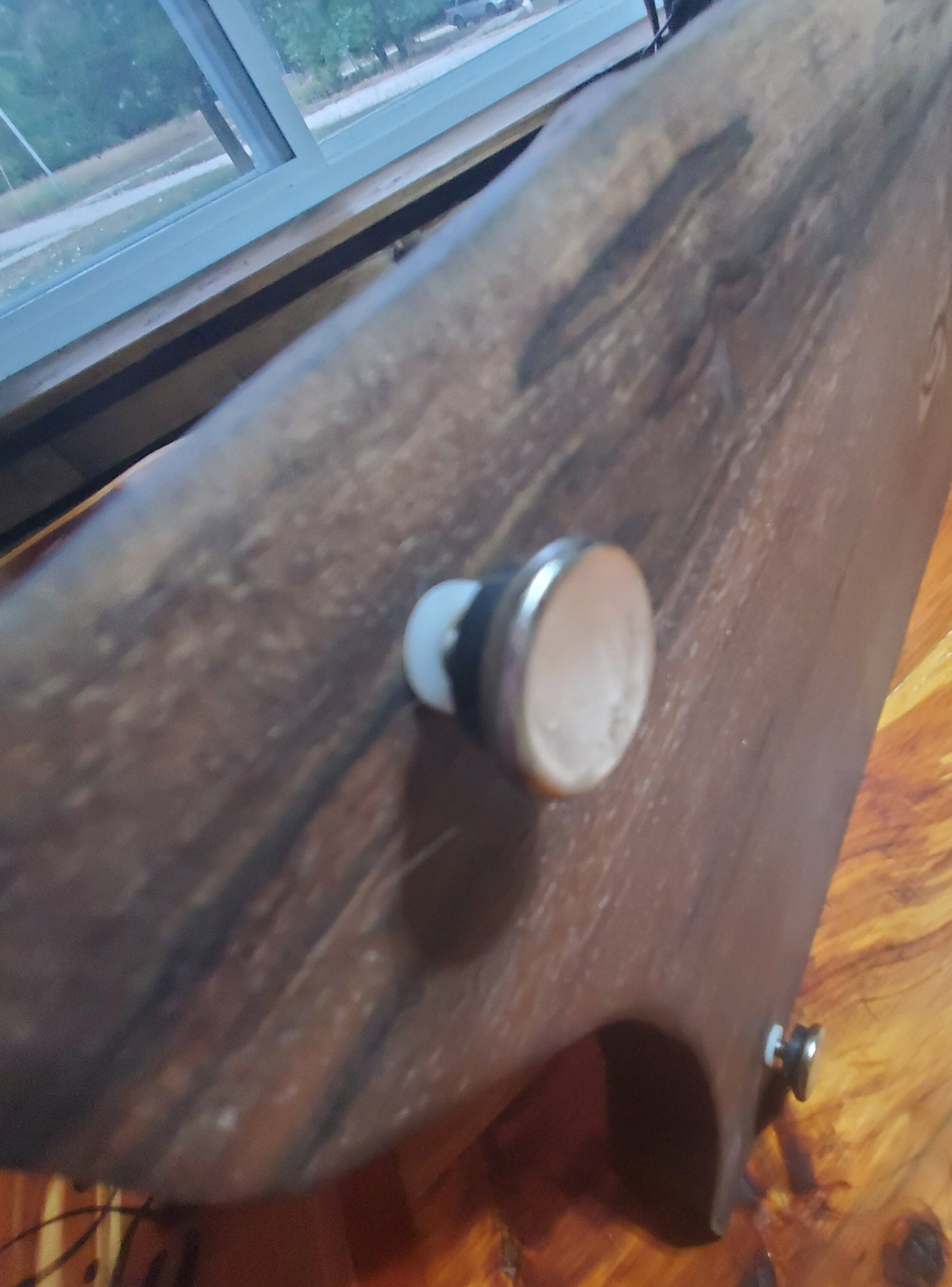 Footed & Curved End Black Walnut Cutting Board / Serving Tray / Charcuterie Board
