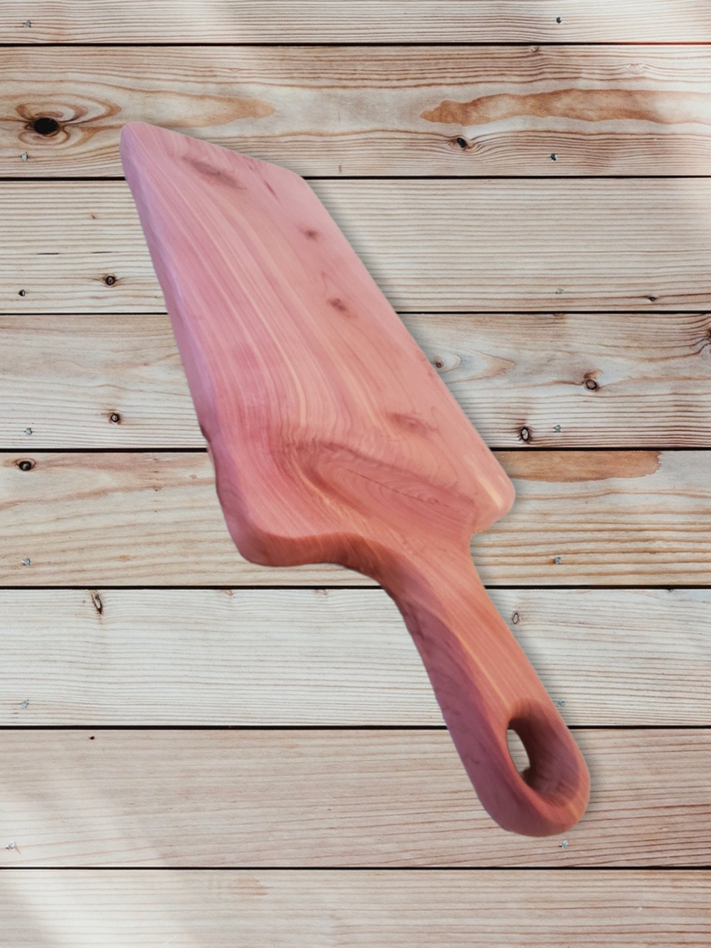 Cedar Charcuterie Paddle Board