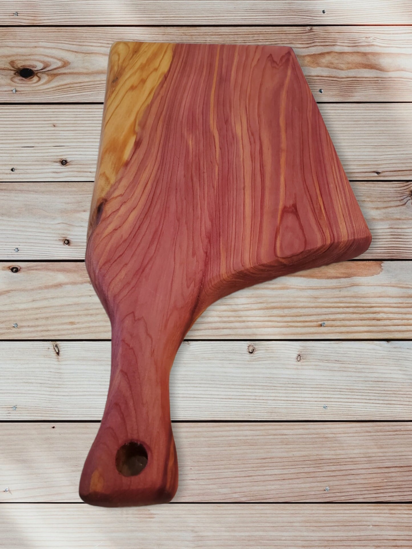 Cedar Cleaver Charcuterie Board