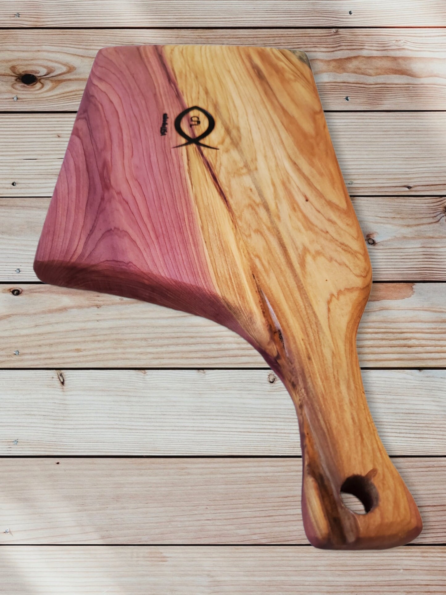 Cedar Cleaver Charcuterie Board