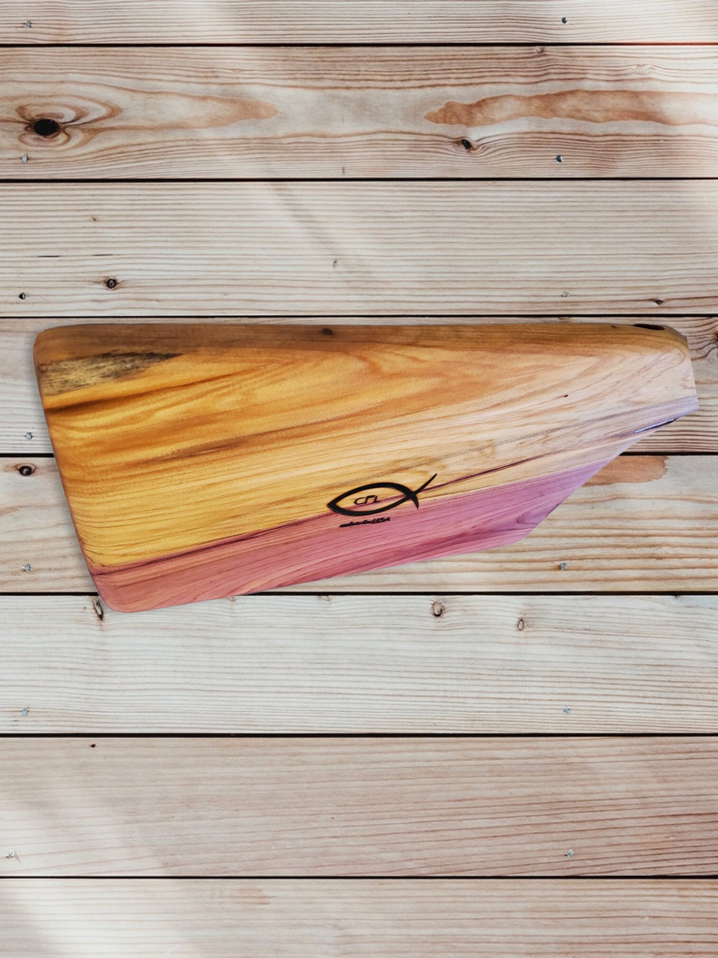 Cedar Cleaver Charcuterie Board