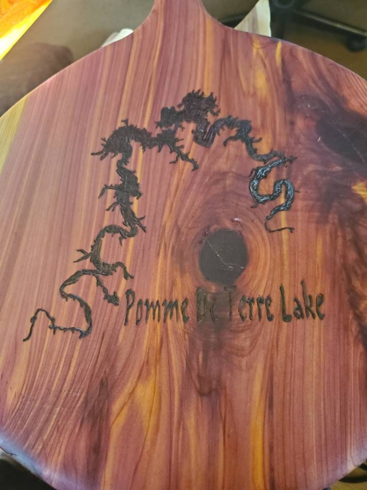 Cedar Charcuterie Board- Round