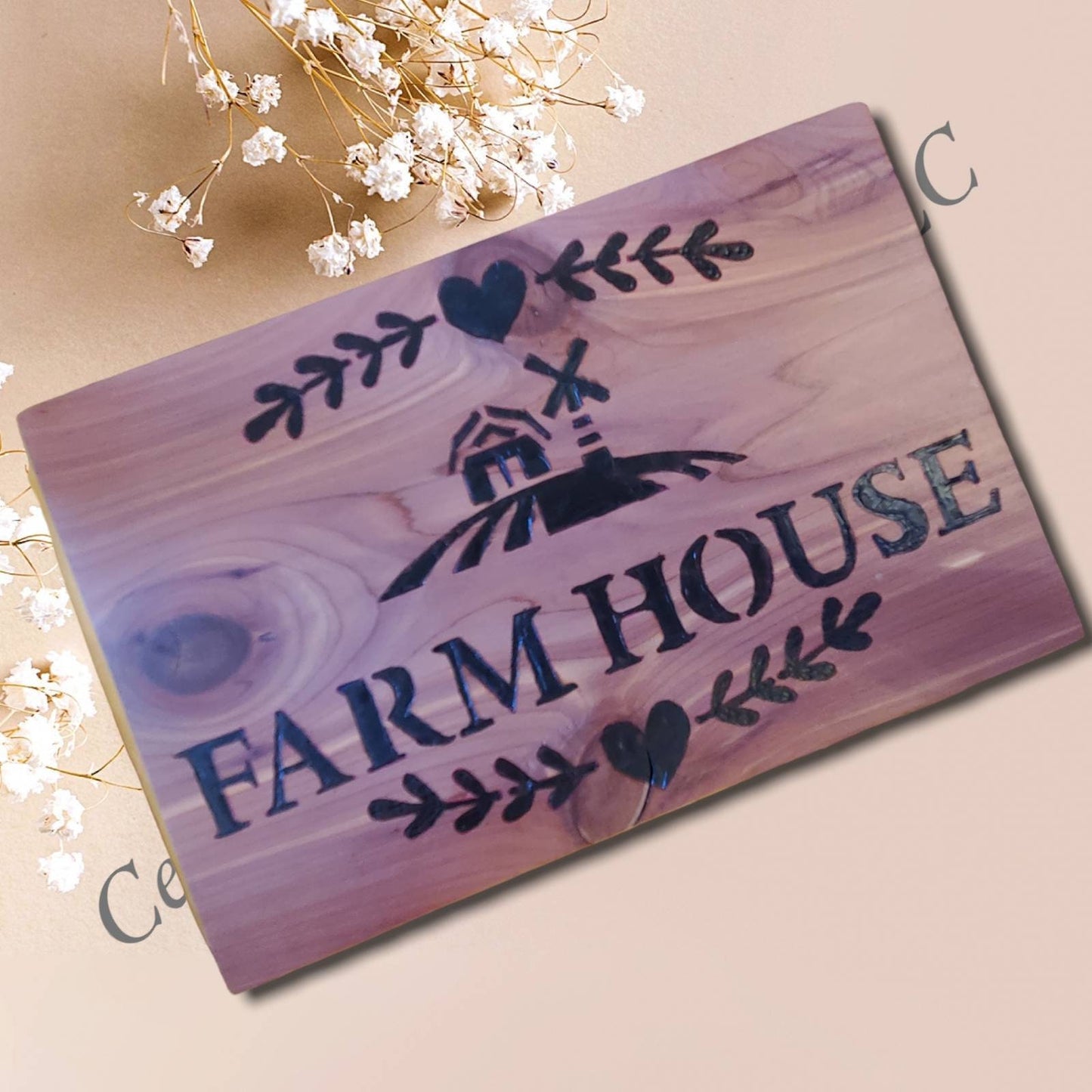 Cedar Farm House Sign