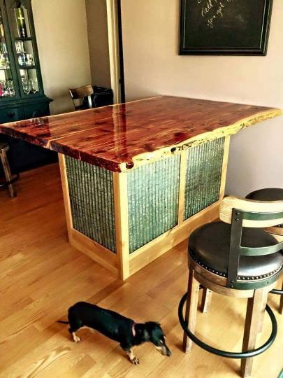 Live Edge Cedar Table Tops