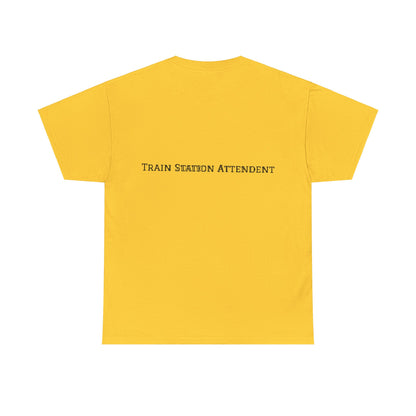 Train Station Attendant - Unisex Heavy Cotton Tee