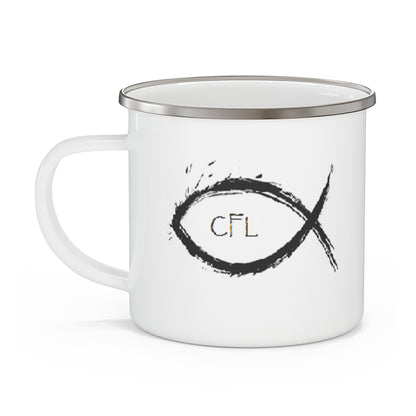 Enamel Mug - Cedar Furniture Lodge Branded Coffee Mug