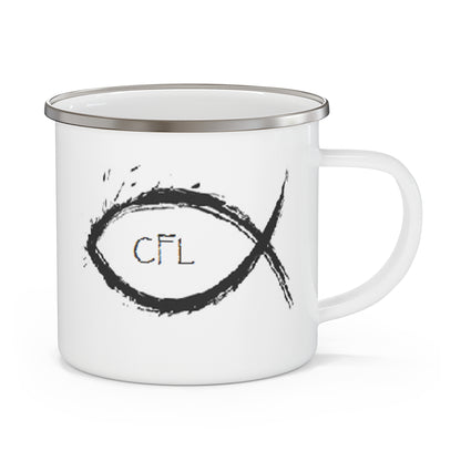 Enamel Mug - Cedar Furniture Lodge Branded Coffee Mug