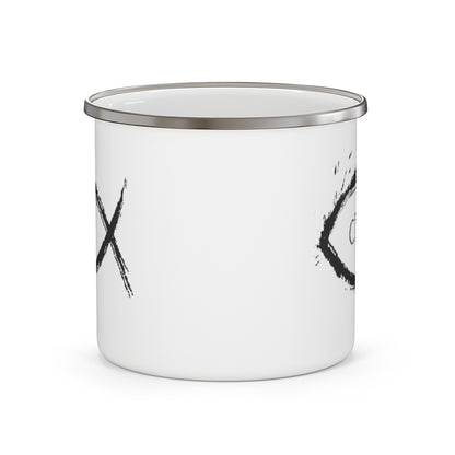 Enamel Mug - Cedar Furniture Lodge Branded Coffee Mug