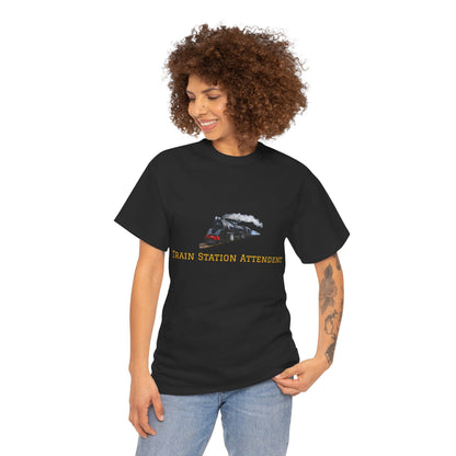 Train Station Attendant - Unisex Heavy Cotton Tee