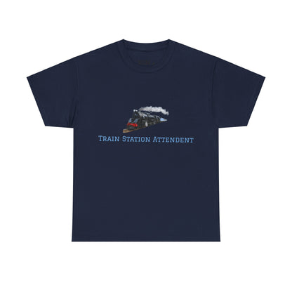 Train Station Attendant - Unisex Heavy Cotton Tee
