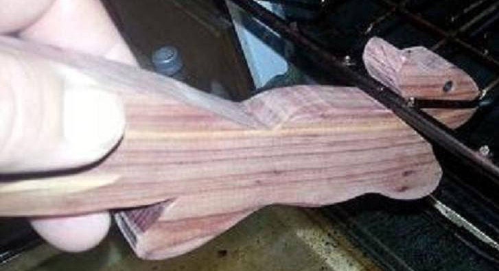 Cedar Oven Rack Pull