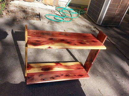 Cedar Shoe Rack