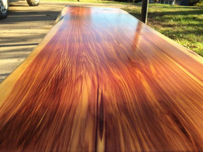 Small Rustic Live Edge Cedar Table Tops