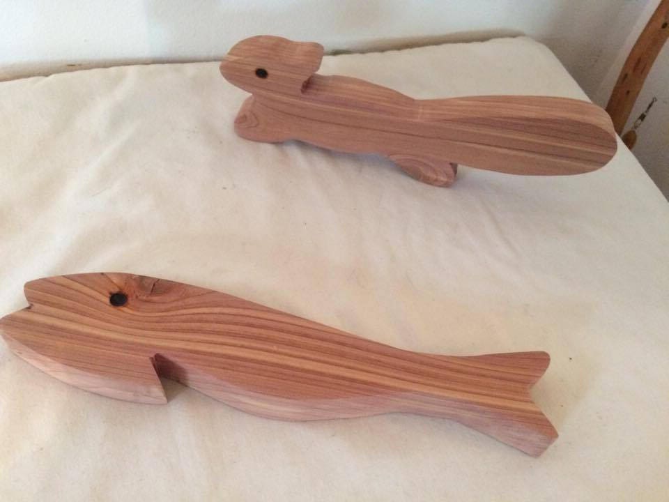 Cedar Oven Rack Pull