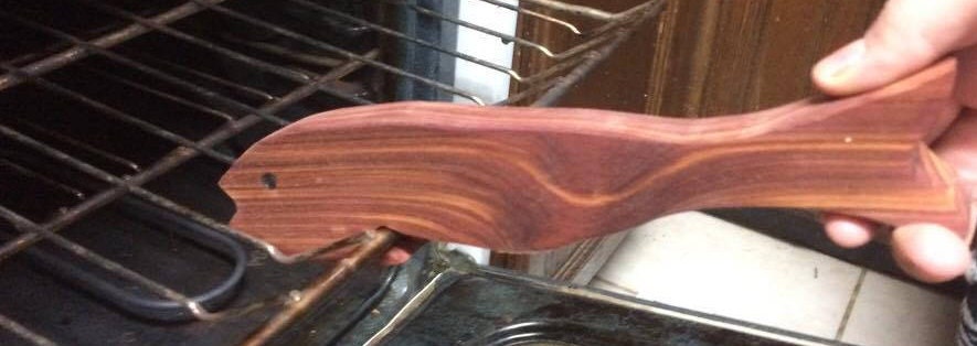 Cedar Oven Rack Pull