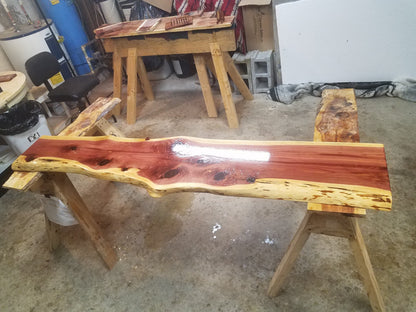 6'  Live Edge Cedar Slab