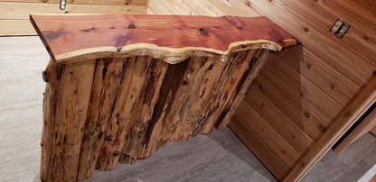 6'  Live Edge Cedar Slab