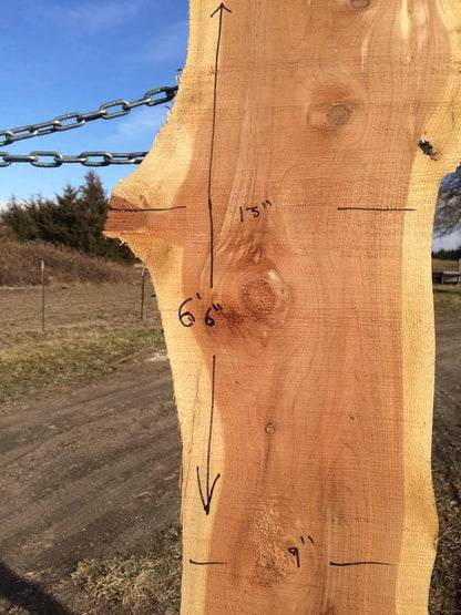 4 ft Live Edge Slab