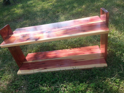 Cedar Shoe Rack