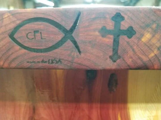 6'  Live Edge Cedar Slab
