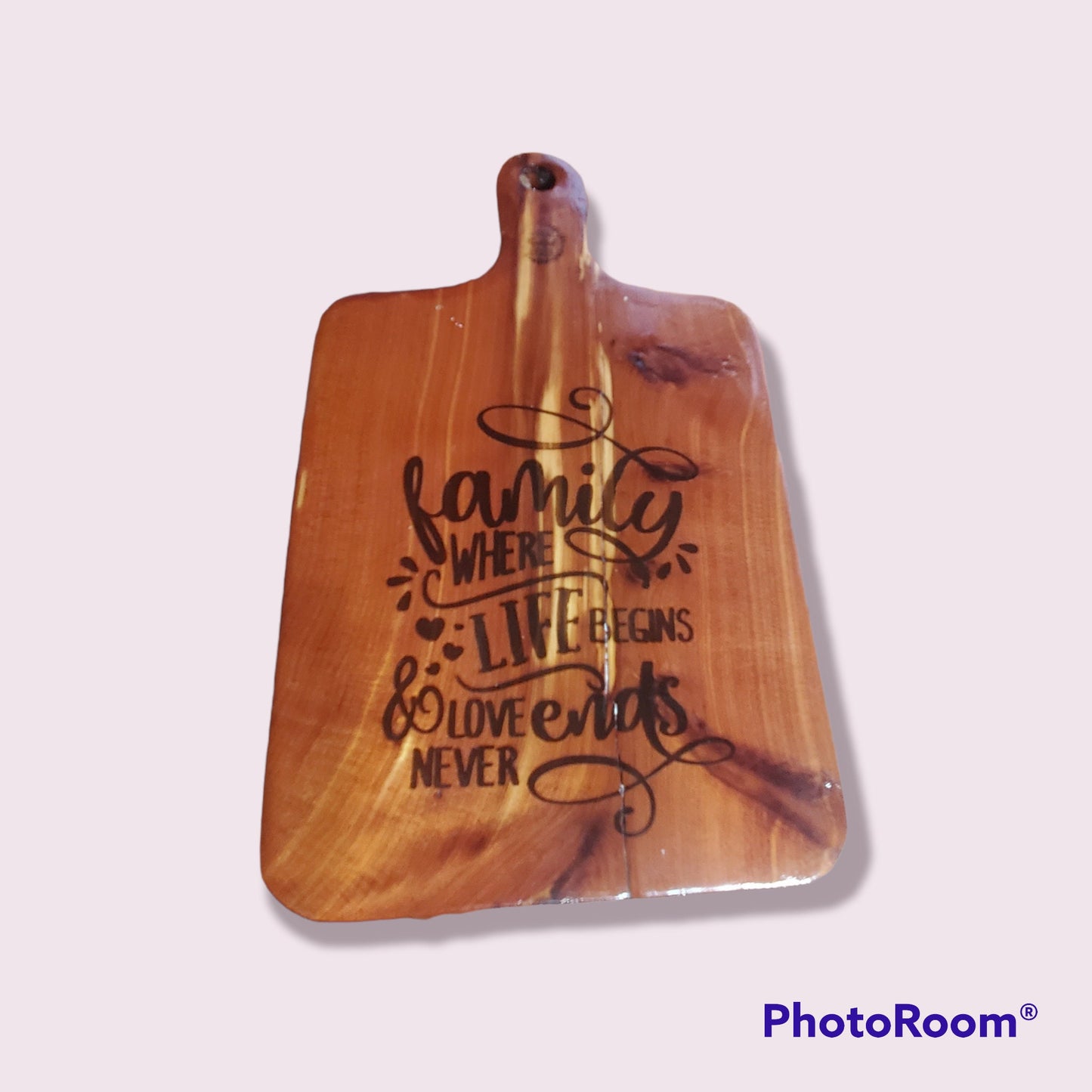 Decorative Cutting Board - "Family"