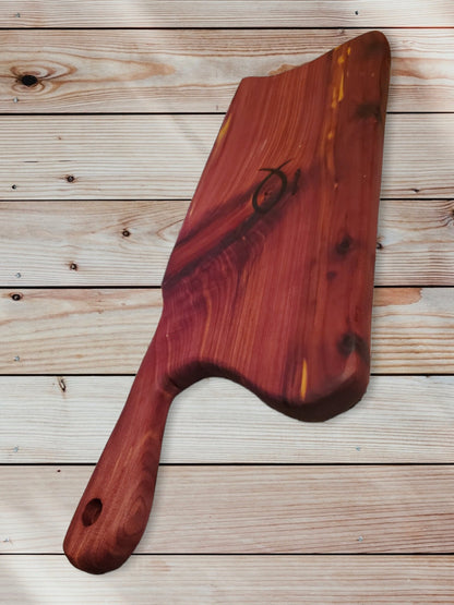 Cedar Charcuterie Board with Unique Style