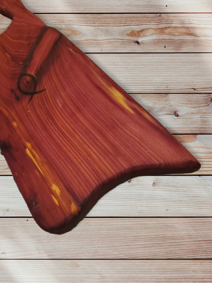 Cedar Charcuterie Board with Unique Style