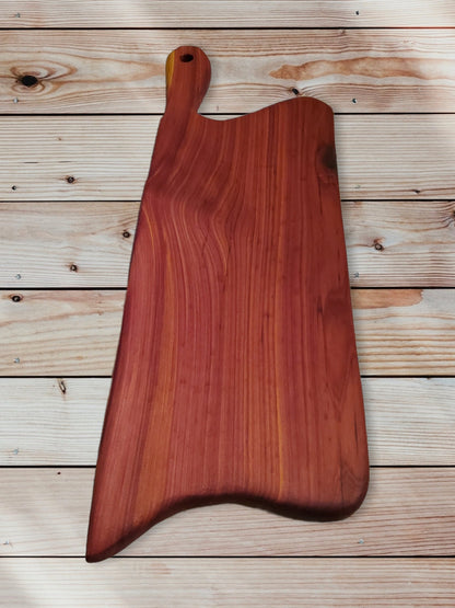Cedar Charcuterie Board with Unique Style