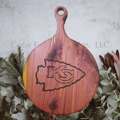 Cedar Charcuterie Board- Round
