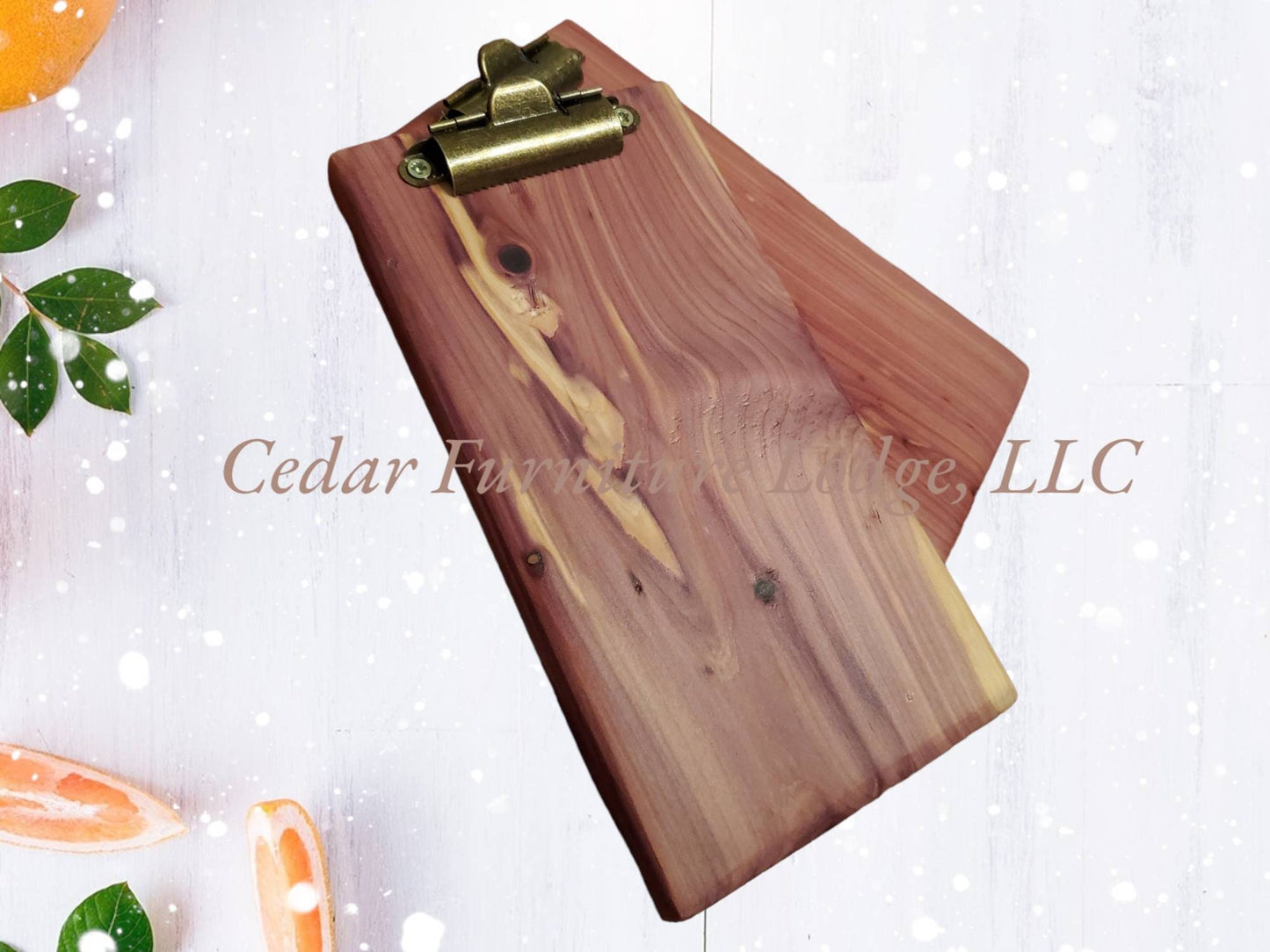 Rustic Cedar Check Presenter - Clipboard