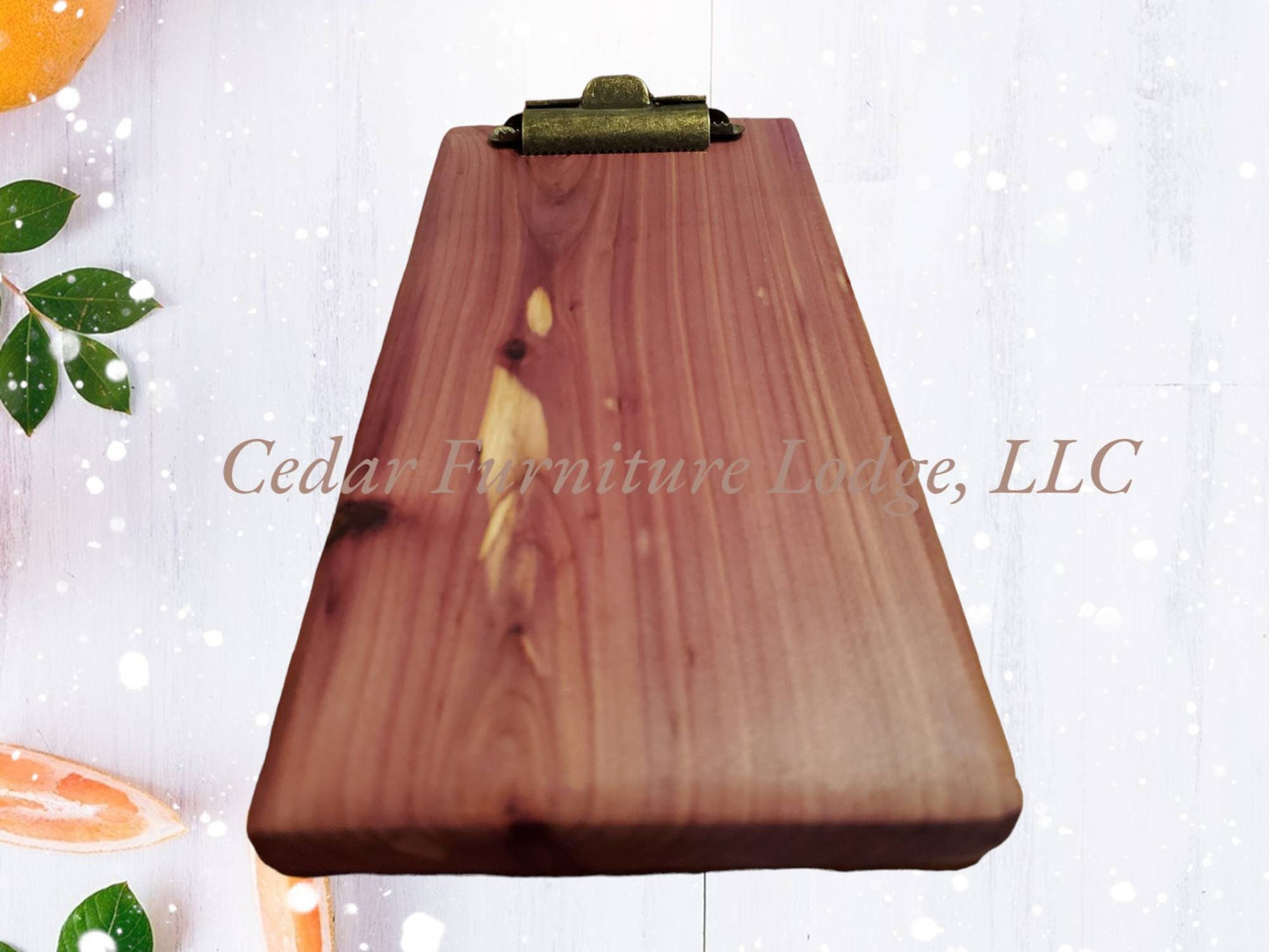 Rustic Cedar Check Presenter - Clipboard