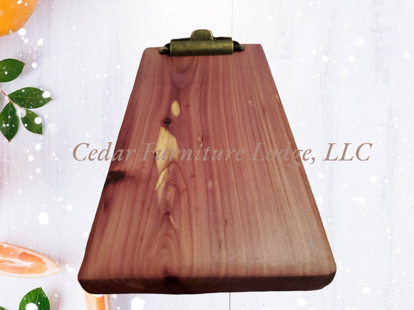 Rustic Cedar Check Presenter - Clipboard