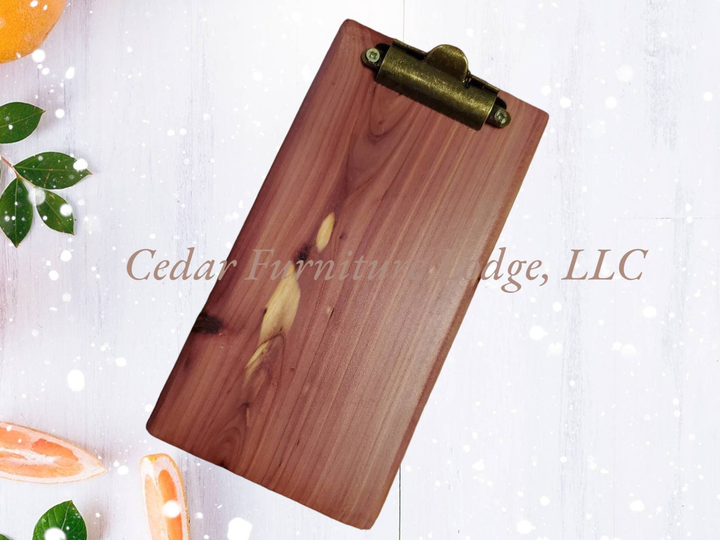 Rustic Cedar Check Presenter - Clipboard