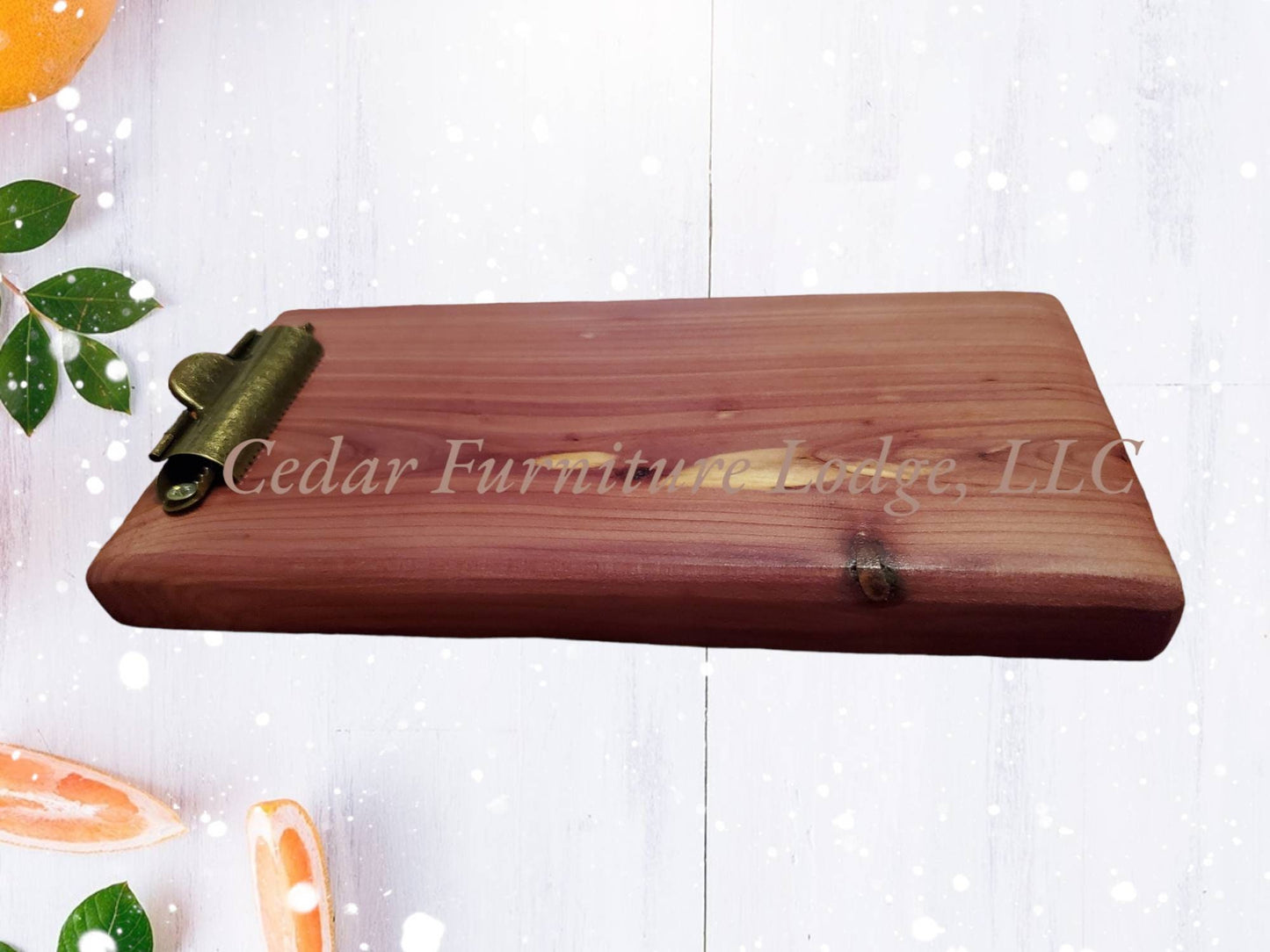 Rustic Cedar Check Presenter - Clipboard
