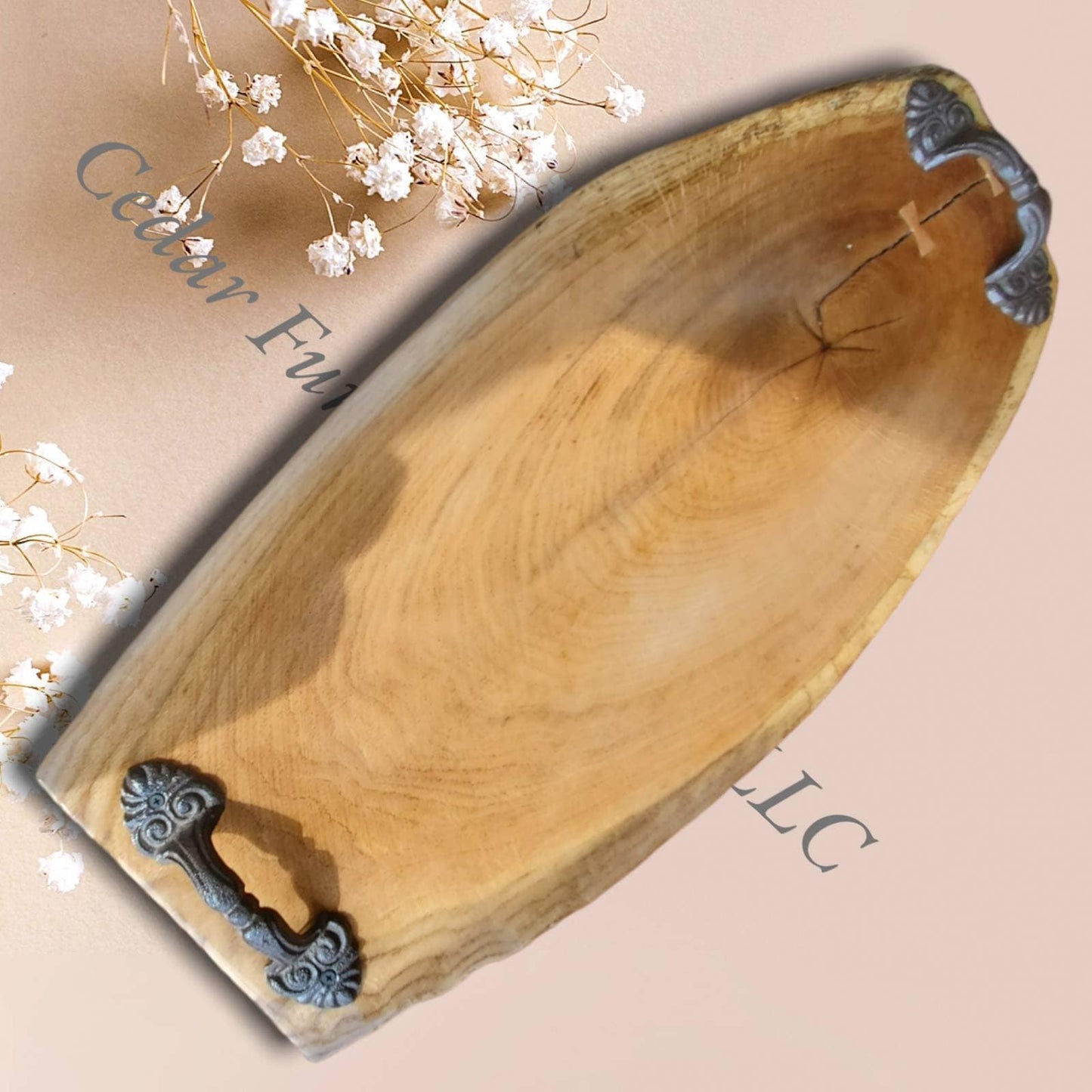 Rustic Oak Charcuterie Board