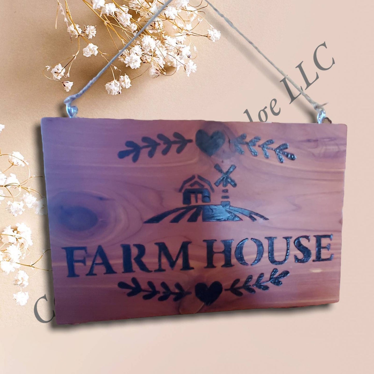 Cedar Farm House Sign